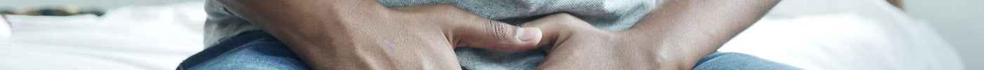 What pain does an inflamed prostate cause?