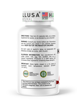 HallDiet Forte - Weight Loss - Fat Burner - Carb Blocker - Chromium Picolinate - Psyllium Husk - Garcinia Cambogia - Non-GMO & Gluten Free - 60 cap