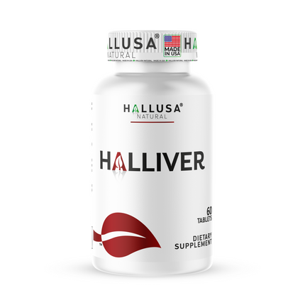 Halliver - Dose for your Liver - Liver Detox - Liver Supplement - Silymarin Milk Thistle - Liver Cleanse - 60 Capsules - Hallusa Natural