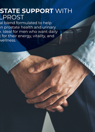 Hallusa Natural Hallprost | Blend Saw Palmetto for Men 700mg* | Prostate Supplement for Men | Pygeum africanum & Pumpkin Seed | Urinary Tract Function | Balance DHT Levels & Bladder Support | 60 capsules