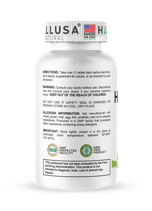 HallVitamin B6 - Vitamin B6 100 mg Essential Energy Supplement & 100 Tablets 100 servings HALLUSA NATURAL