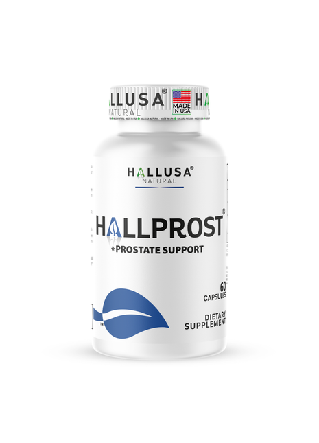 Hallusa Natural Hallprost | Blend Saw Palmetto for Men 700mg* | Prostate Supplement for Men | Pygeum africanum & Pumpkin Seed | Urinary Tract Function | Balance DHT Levels & Bladder Support | 60 capsules