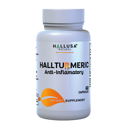HallTurmeric 500 mg - Turmeric Curcumin Supplement - Curcumin Supplements - Joint Support Supplement - for Women and Women - 60 Capsules