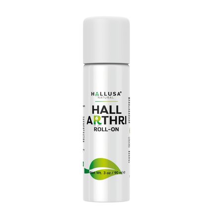 Hallusa Naturals - Hall Arthri Roll - On - Peppermint Oil Essential Roll - On - Aches and Pains - 100% Pure Peppermint Oil - Essential Oil - 90 ml