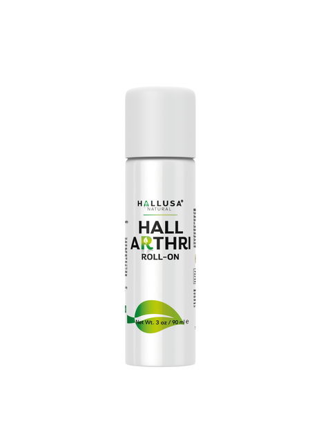 Hallusa Naturals - Hall Arthri Roll - On - Peppermint Oil Essential Roll - On - Aches and Pains - 100% Pure Peppermint Oil - Essential Oil - 90 ml