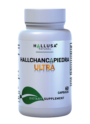 HallChancapiedra Ultra 1000 mg - Extract Chancapiedra and Guisazo de Caballo - Natural Supplement 60 capsules 30 servings vegan gluten free Non-GMO HALLUSA NATURAL