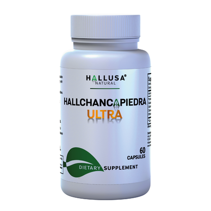 HallChancapiedra Ultra 1000 mg - Extract Chancapiedra and Guisazo de Caballo - Natural Supplement 60 capsules 30 servings vegan gluten free Non-GMO HALLUSA NATURAL