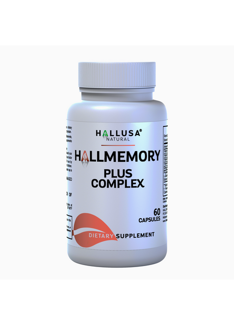 Brain Health Supplement – Ginkgo Biloba, B Vitamins & Choline – Memory & Focus Support – Mental Clarity & Energy – Brain Booster for Men & Women – 60 Capsules