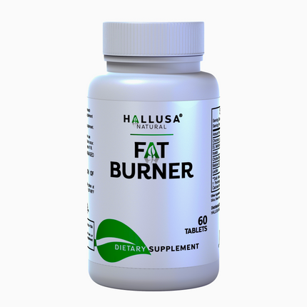 Hallusa Natural - Fat Burner - Lipotropic Metabolism Support | M.I.C. Blend with Choline, Inositol & Methionine | Non-Stimulant Weight Management & Fat Reduction Formula | 60 Tablets