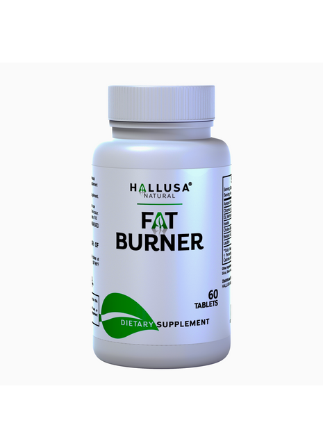 Hallusa Natural - Fat Burner - Lipotropic Metabolism Support | M.I.C. Blend with Choline, Inositol & Methionine | Non-Stimulant Weight Management & Fat Reduction Formula | 60 Tablets
