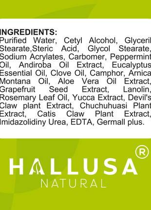 Hallusa Naturals - Hall Arthri Roll - On - Peppermint Oil Essential Roll - On - Aches and Pains - 100% Pure Peppermint Oil - Essential Oil - 90 ml