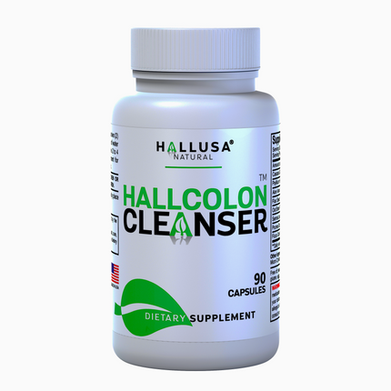 Hallusa Natural - HallColon Cleanser - Gut Cleanse - Detox - Super Colon Cleanse - Digestive Enzymes - 90 Capsules