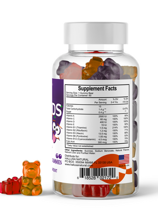 HALLKIDS - Multivitamínico Niños - GOMITAS / GUMMIES