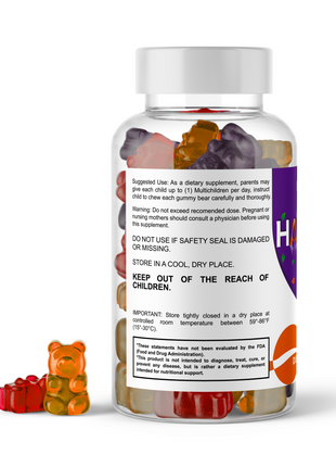 HALLKIDS - Multivitamínico Niños - GOMITAS / GUMMIES